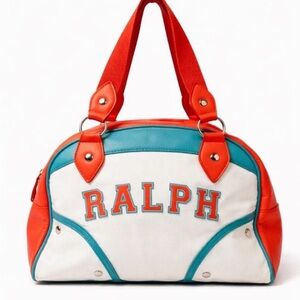 Vintage Early 2000s Ralph Lauren Bowling Tote Bag